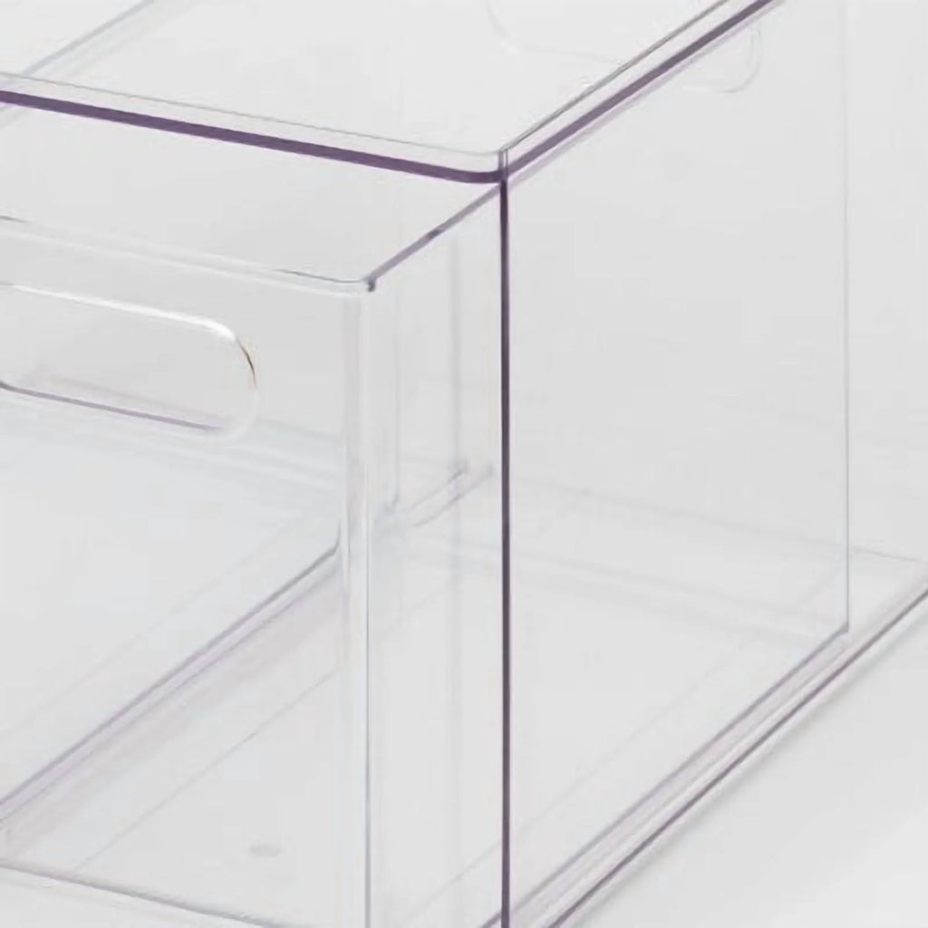 2 Drawer Clear Acrylic Utility Bins M17753