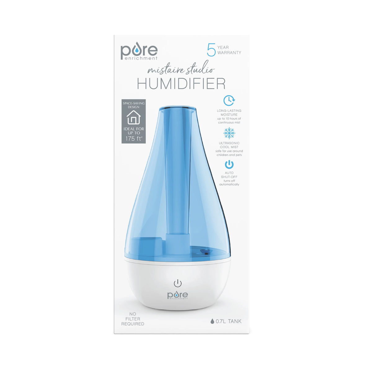 Blue Cool Mist Humidifier Q635080