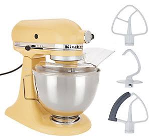 4.5-qt 300W Tilt-Head Stand Mixer, Majestic Yellow N778145