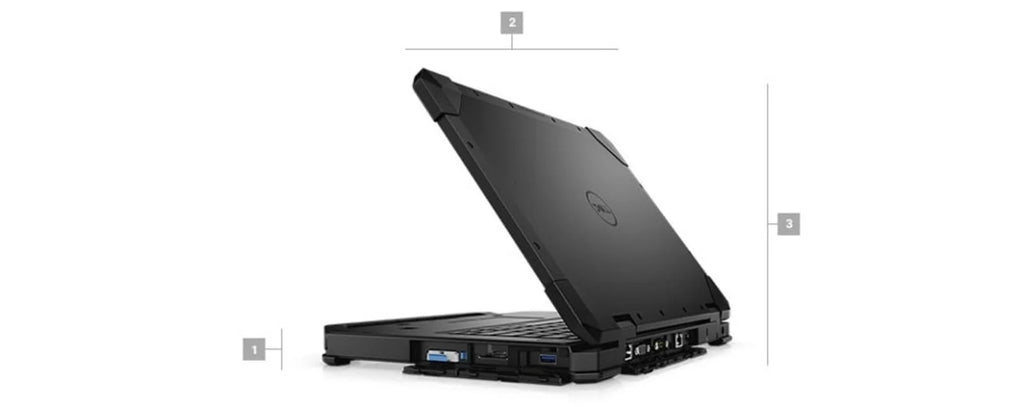 Restored Dell Latitude Rugged 5420 Laptop, 14" FHD, Core i5, 256GB SSD, 8GB RAM, 4 Cores @ 3.6 GHz L4751