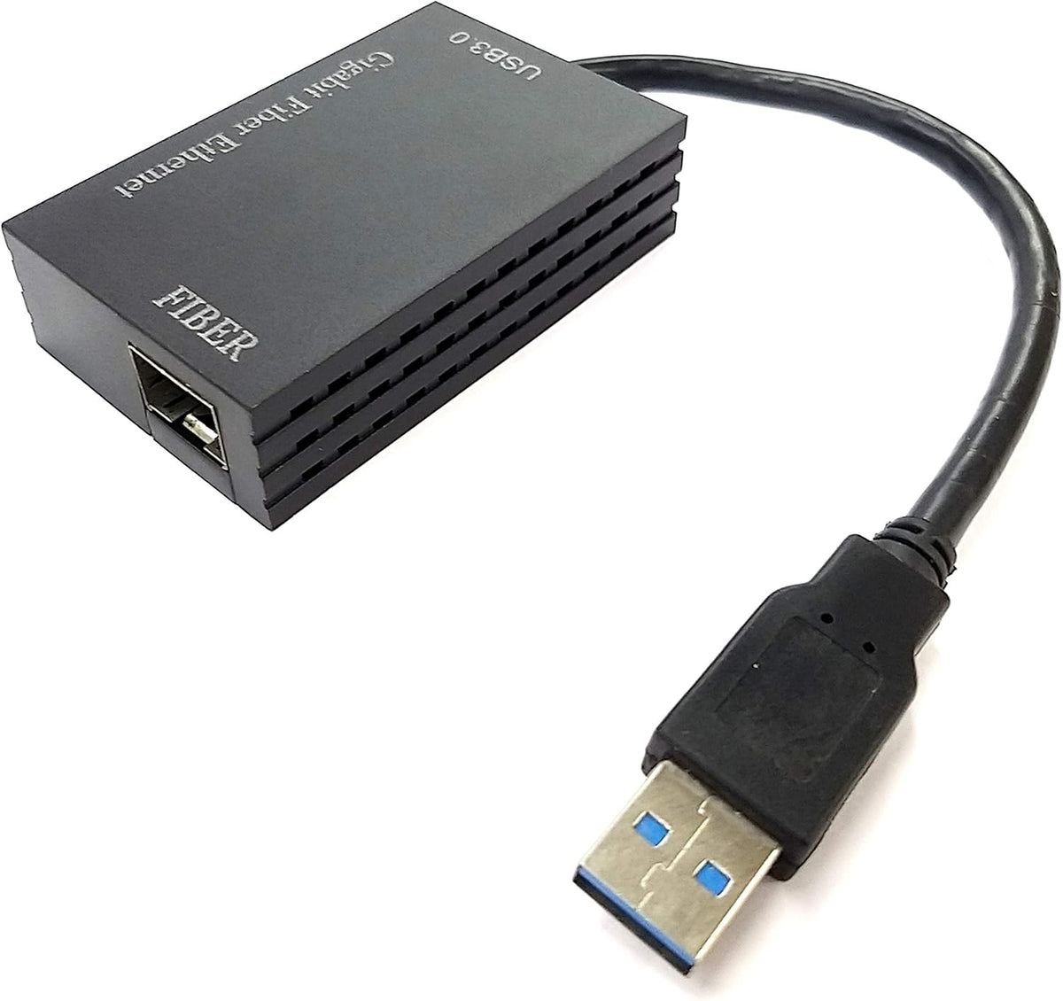 USB 3.0 to SFP Gigabit Fiber Ethernet Adapter 10/100/1000Mbps RJ-45 Network Card J175686