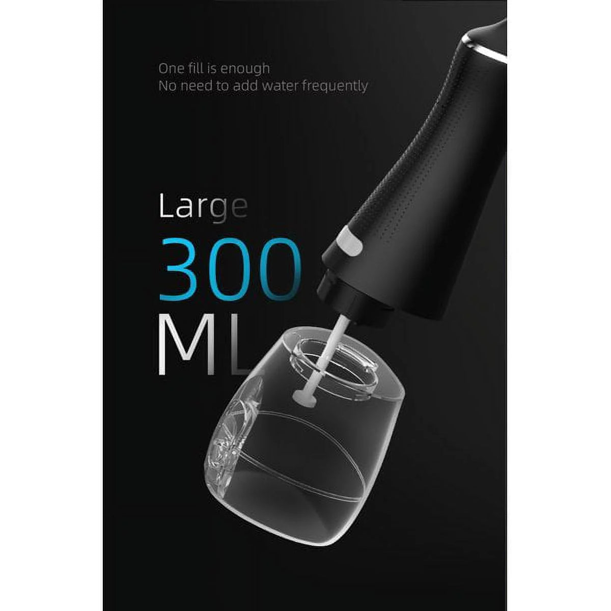 Pink Electric Water Flosser with 300ML Capacity H507