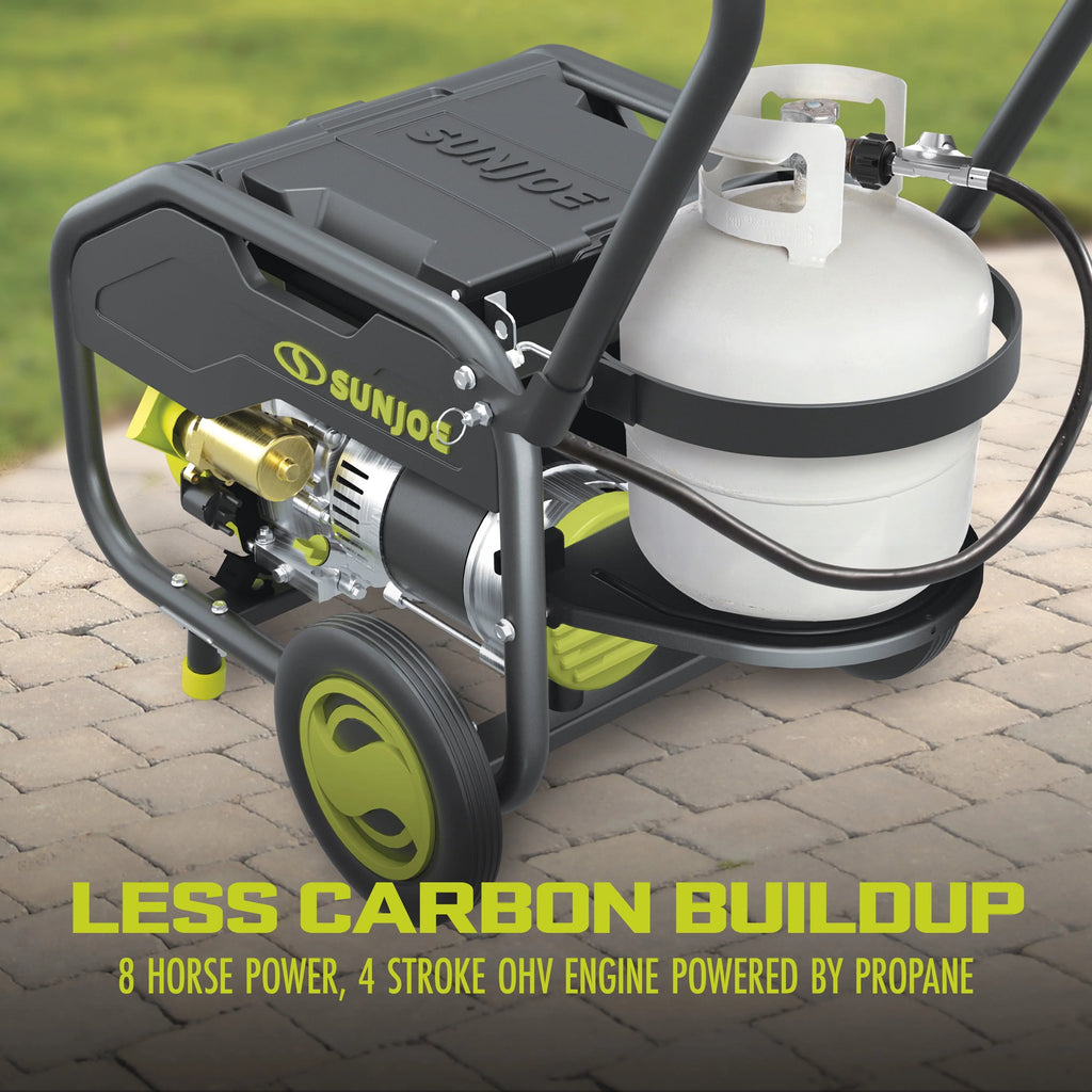 4100-Watt Portable Propane Generator with Cover D8671