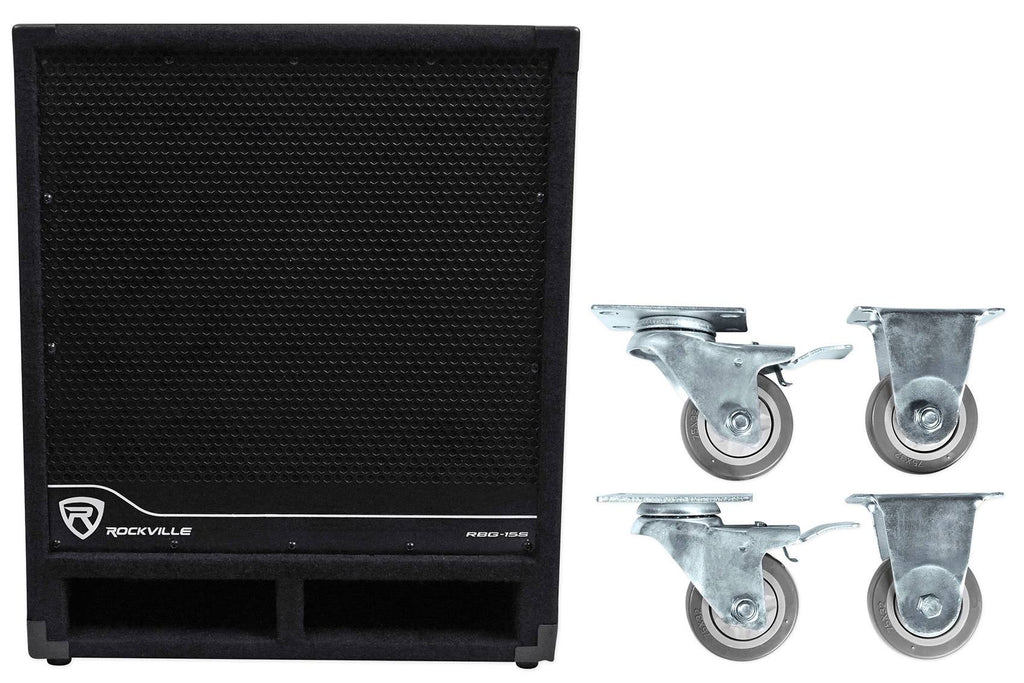 1600W Active Powered PA Subwoofer with Steel Casters Q351