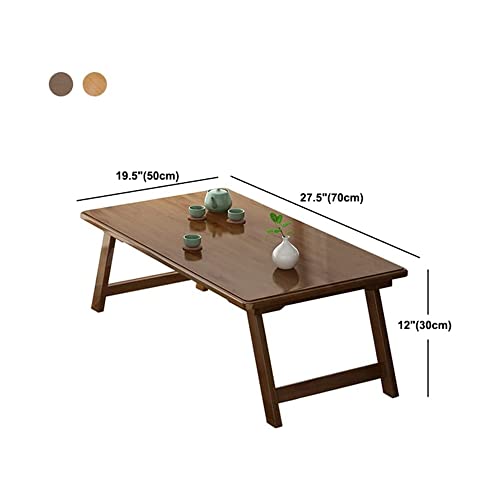Walnut Bamboo Rectangular Folding Coffee Table G20601