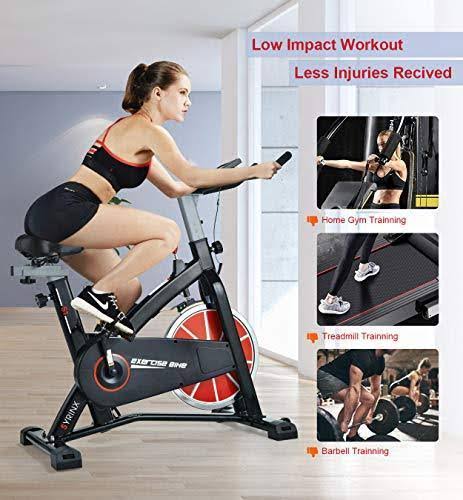 Belt Drive Exercise Bike (Black) B261