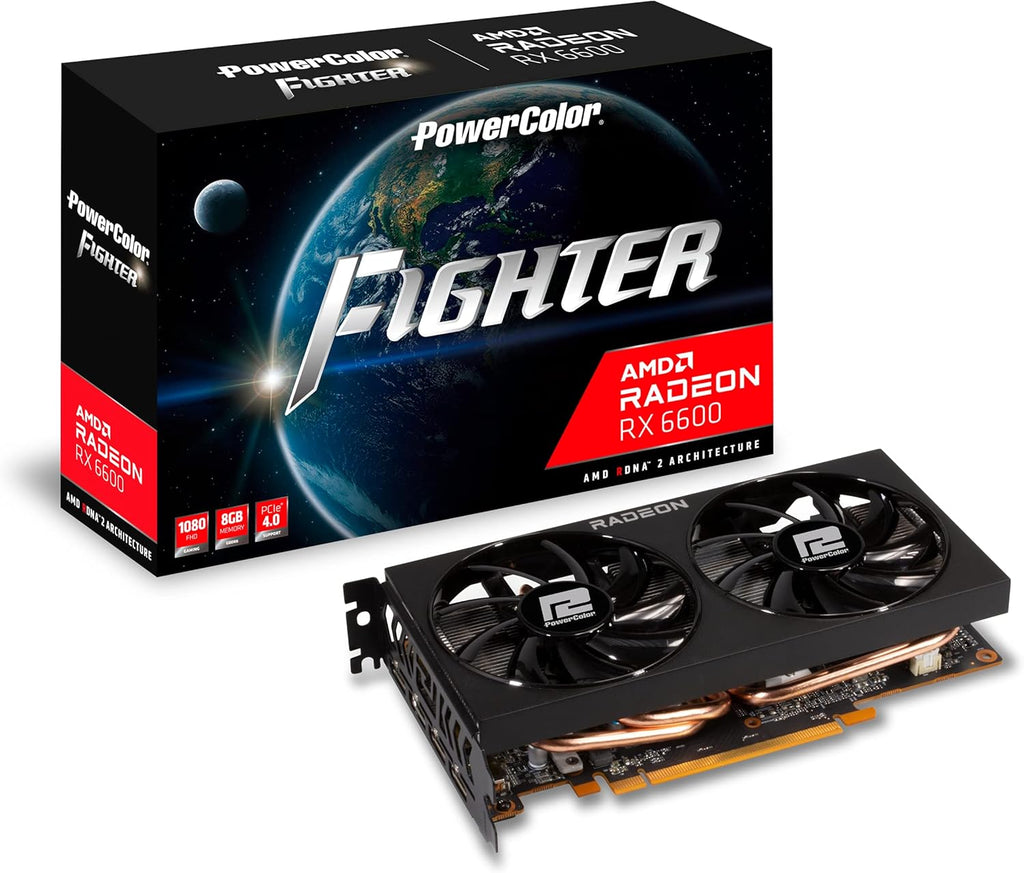 8GB GDDR6 AMD Radeon RX 6600 Graphics Card U555090