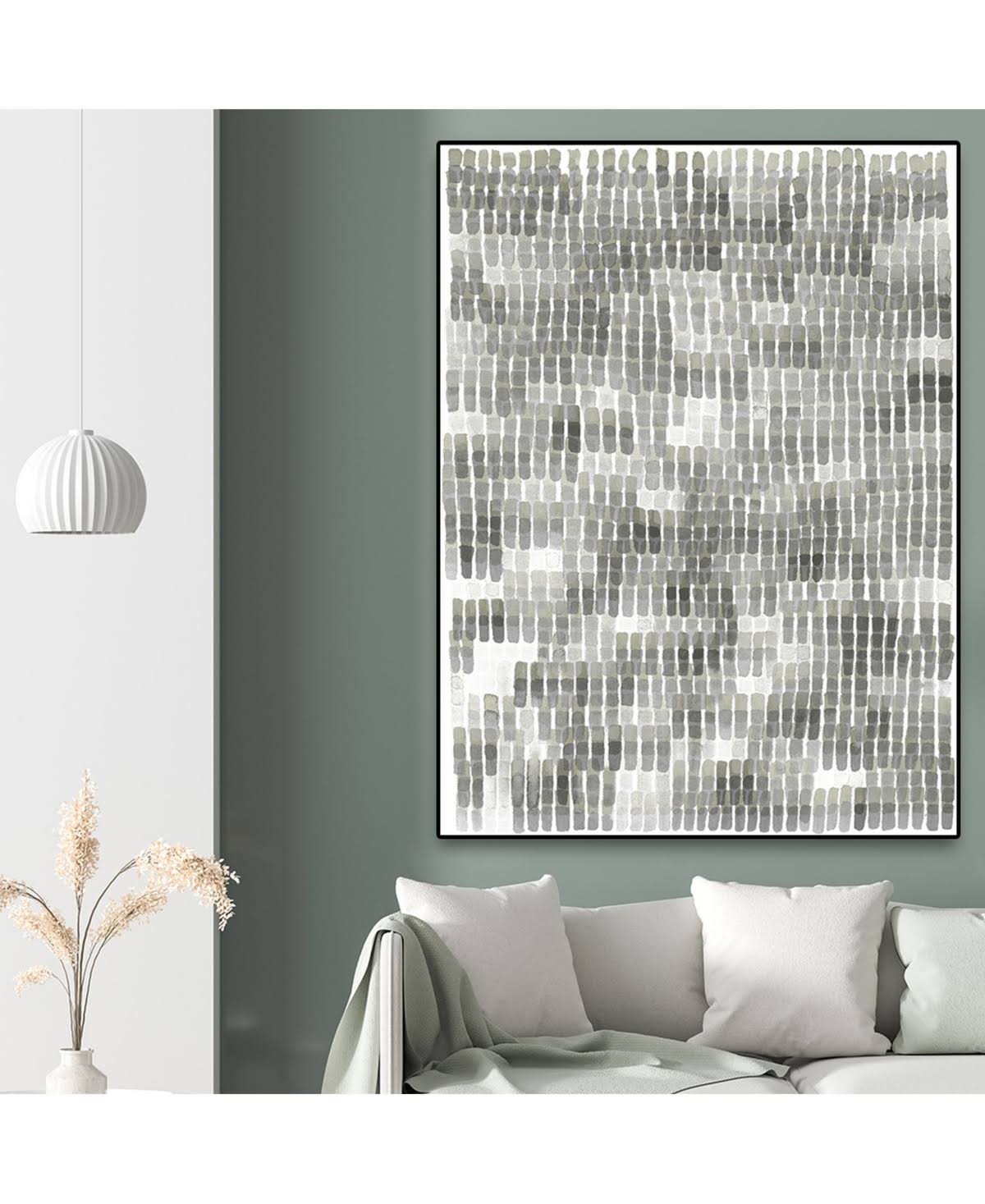 Oversized Framed Canvas, 40x22 x 60x22 - Multi S689