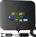 Indoor Outdoor 4K 1080P HDTV Antenna with Amplifier Signal Booster and 33ft Coaxial Cable B47979