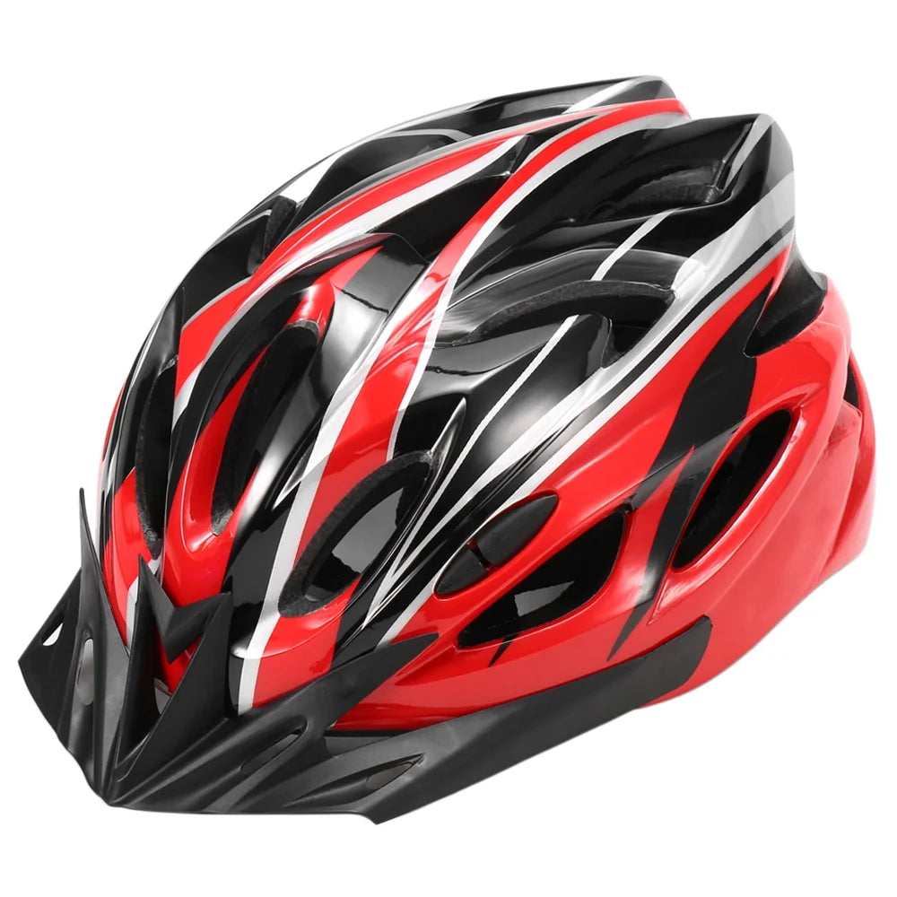 Lightweight Mountain Road Bike Cycling Helmet with Visor I917975