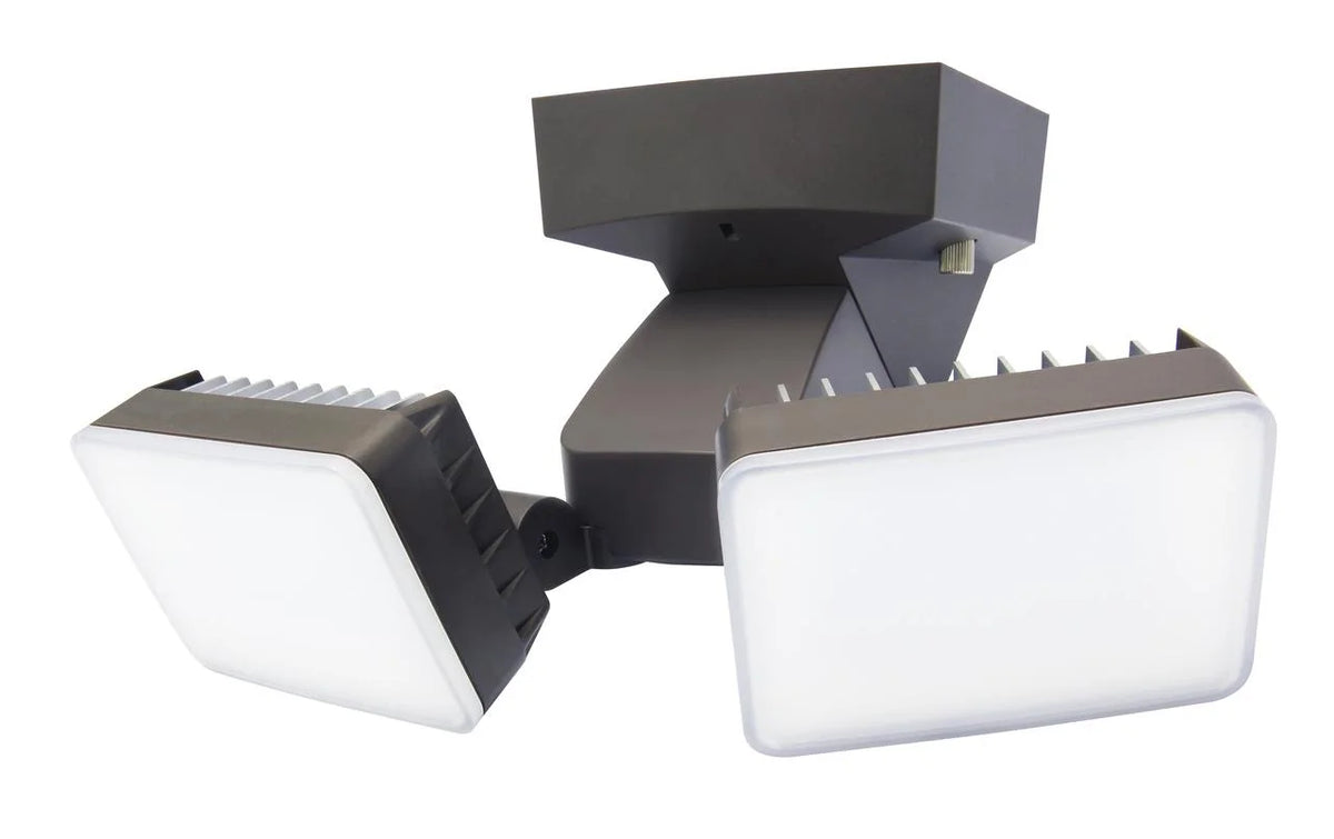 Dusk-to-Dawn Security Flood Light with Timer, 2100 Lumen LED, Wall Mount Q6937