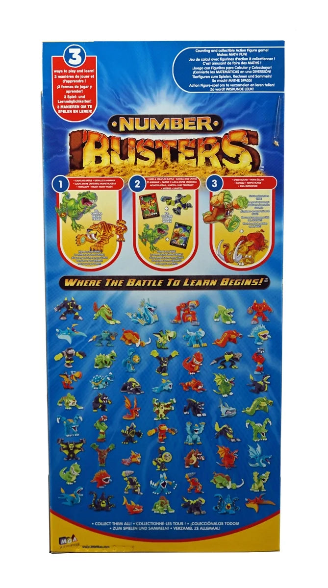 Numbers Busters Deluxe Starter Set of 10 Figures C2134
