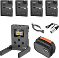 Wireless Lavalier Microphone, 24-Channel UHF, 4 Transmitters and 1 Receiver T450978