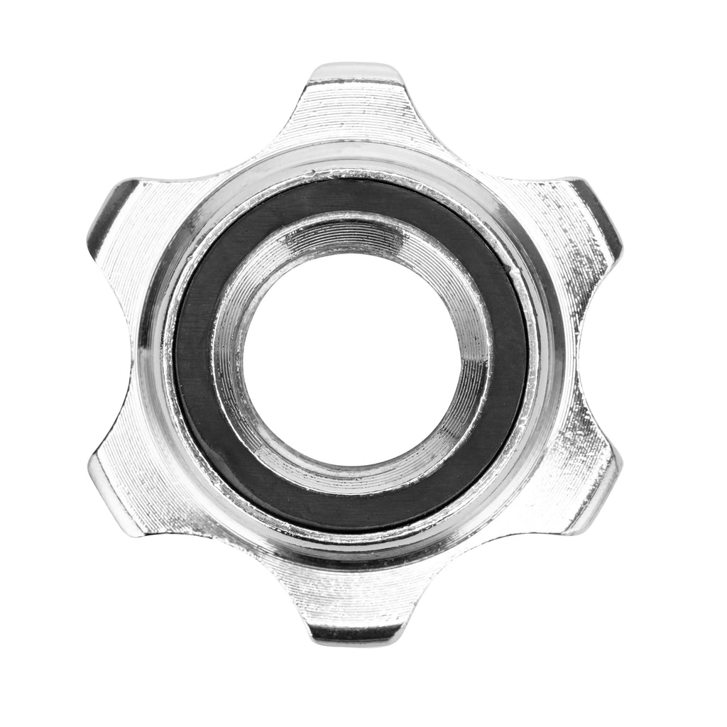 Chrome Dumbbell Bar with Spinlock Collars T8758