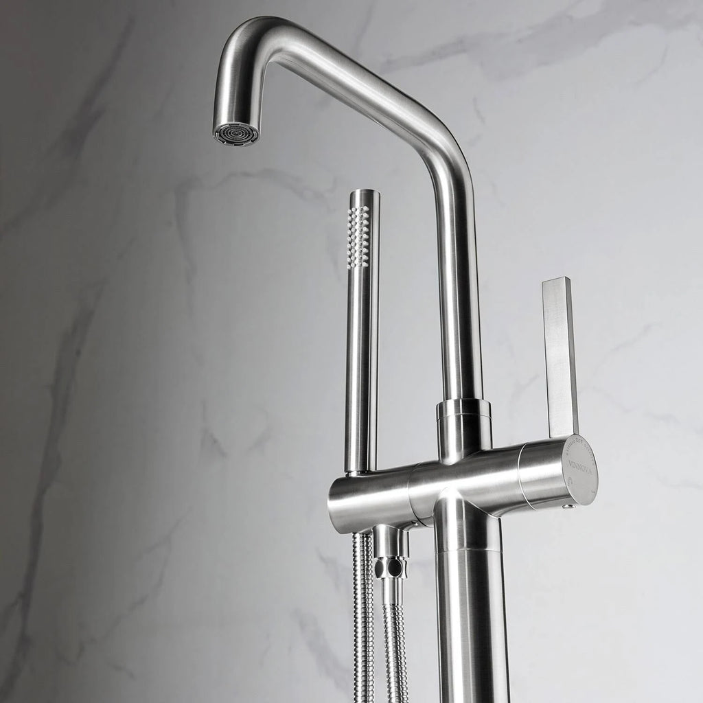Chrome Tub Faucet with Hand Shower P338620