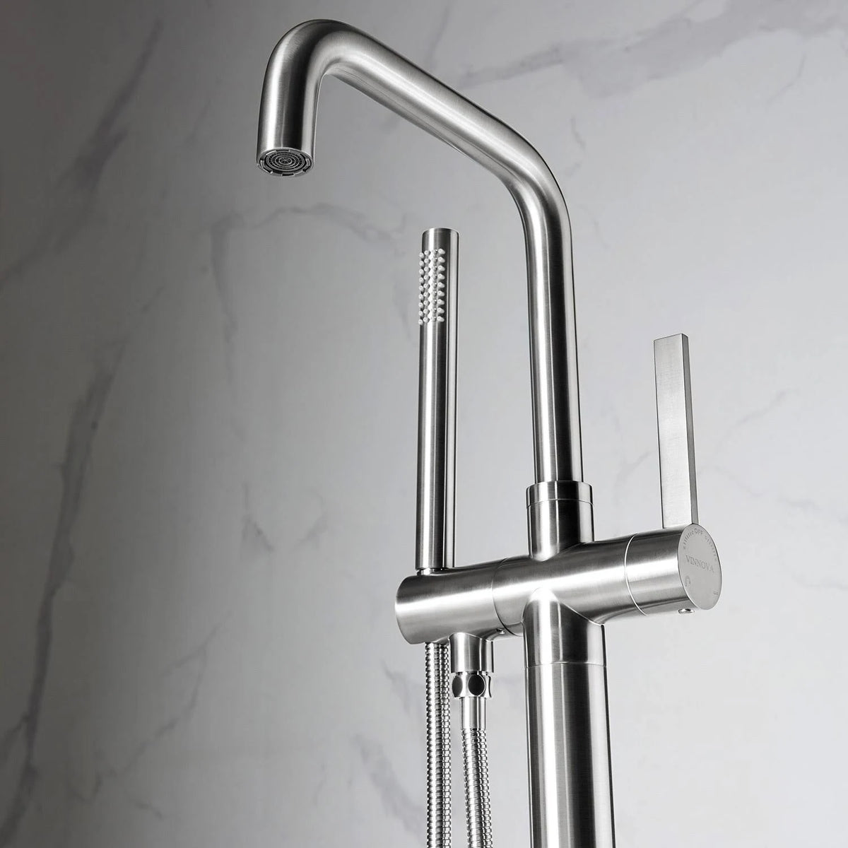 Chrome Tub Faucet with Hand Shower P338620