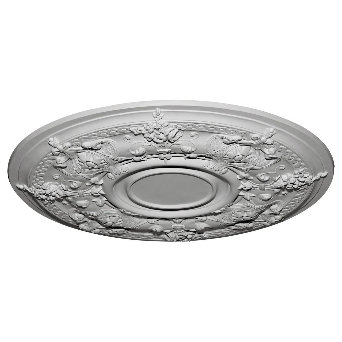 Hand-Painted Stone Ceiling Medallion M712