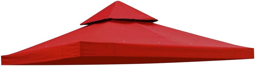8'x8' Dark Green Gazebo Canopy Replacement Top Cover E585