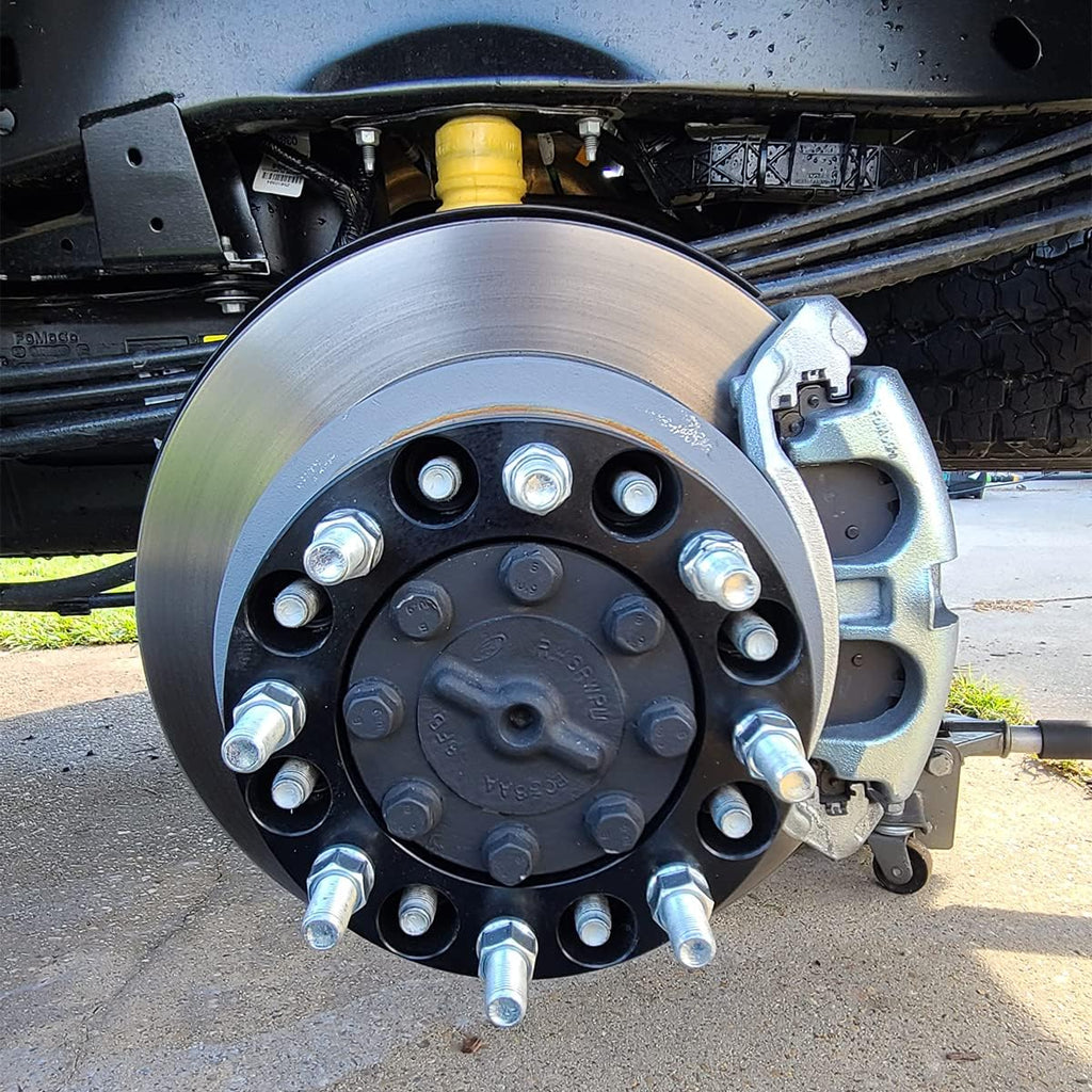 Black Forged 1.5 Inch Wheel Adapters with M14x1.5 Studs, Pack of 2 V59663