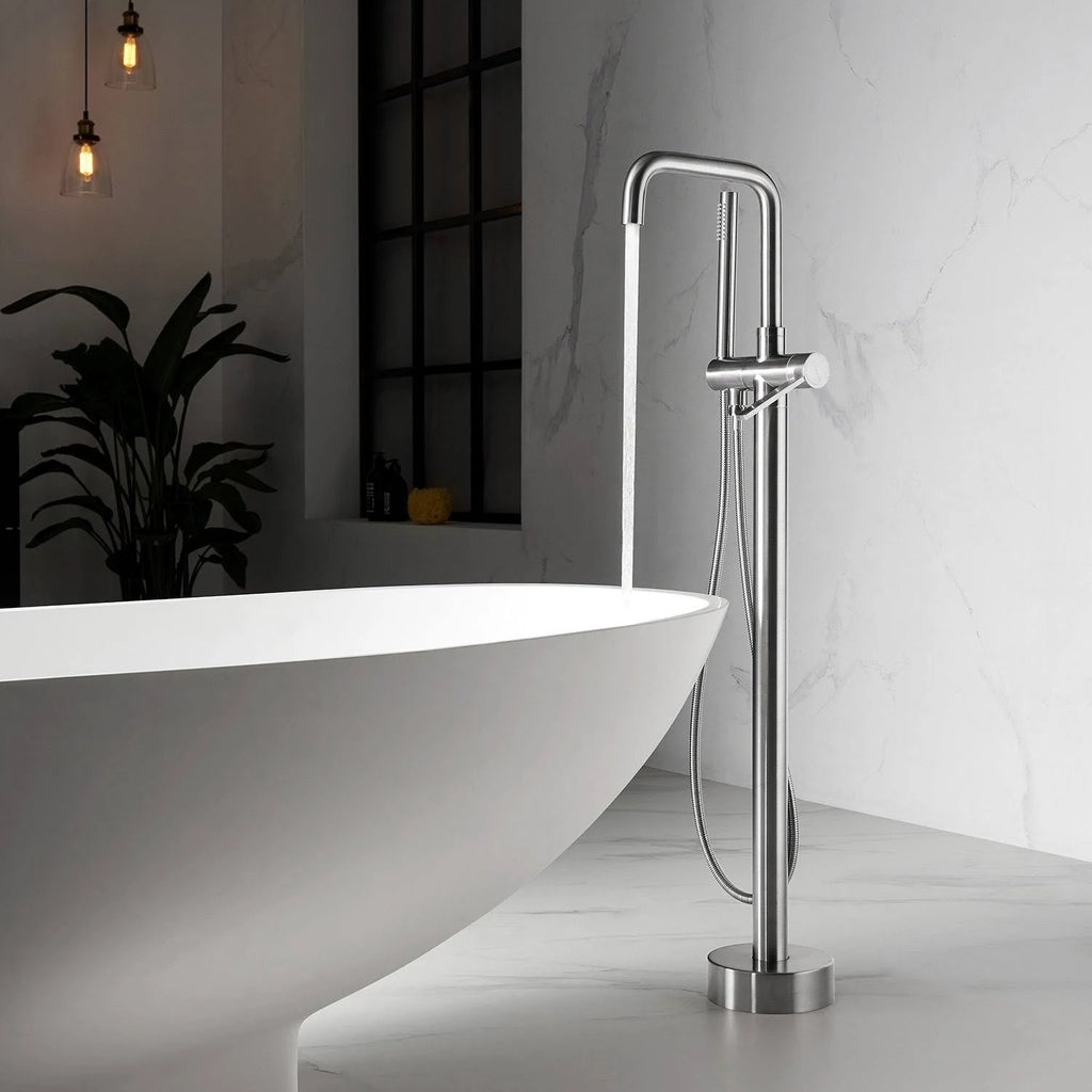 Chrome Tub Faucet with Hand Shower P338620