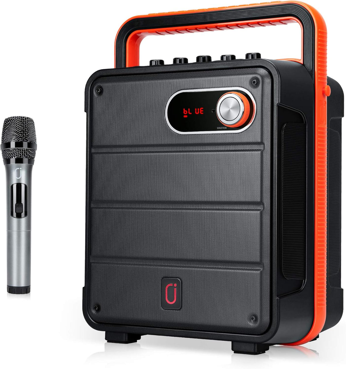 Rechargeable Bluetooth Karaoke Speaker with Microphone W9117