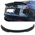 Gloss Black ABS Plastic Rear Spoiler Wing V398