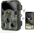 4K 30MP 30FPS Wireless Wi-fi Bluetooth Trail Camera with 120° Angle Night Vision IP66 Waterproof Wildlife Camera A11975