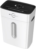 White 8-Sheet Cross-Cut Paper Shredder with Gallons Wastebasket, Pack of 2 K5060