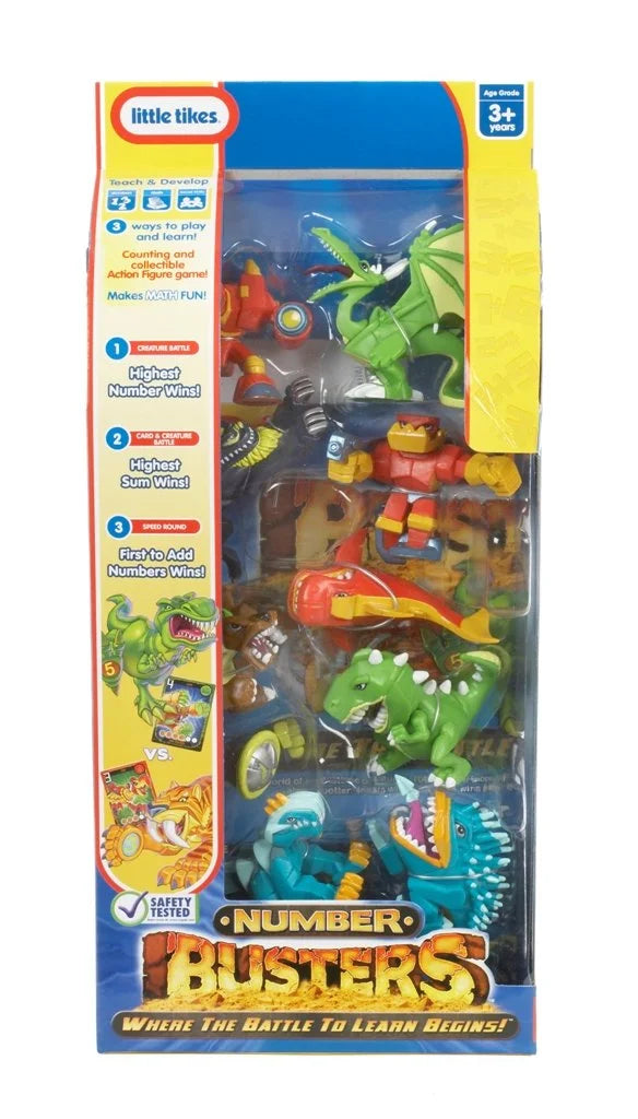 Numbers Busters Deluxe Starter Set of 10 Figures C2134