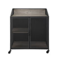 Industrial Bar Cabinet with Mesh D260410