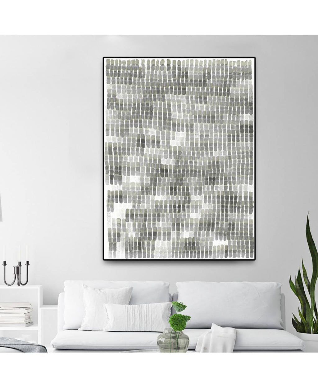 Oversized Framed Canvas, 40x22 x 60x22 - Multi S689