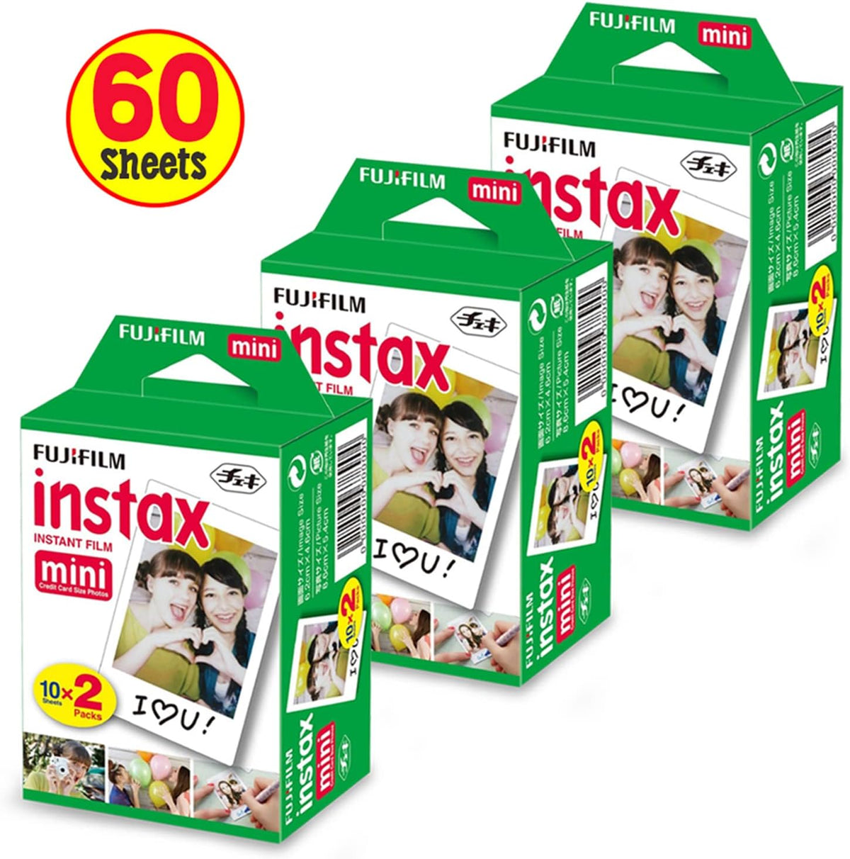 40 Photo Sheets Instax Mini Instant Film N2423