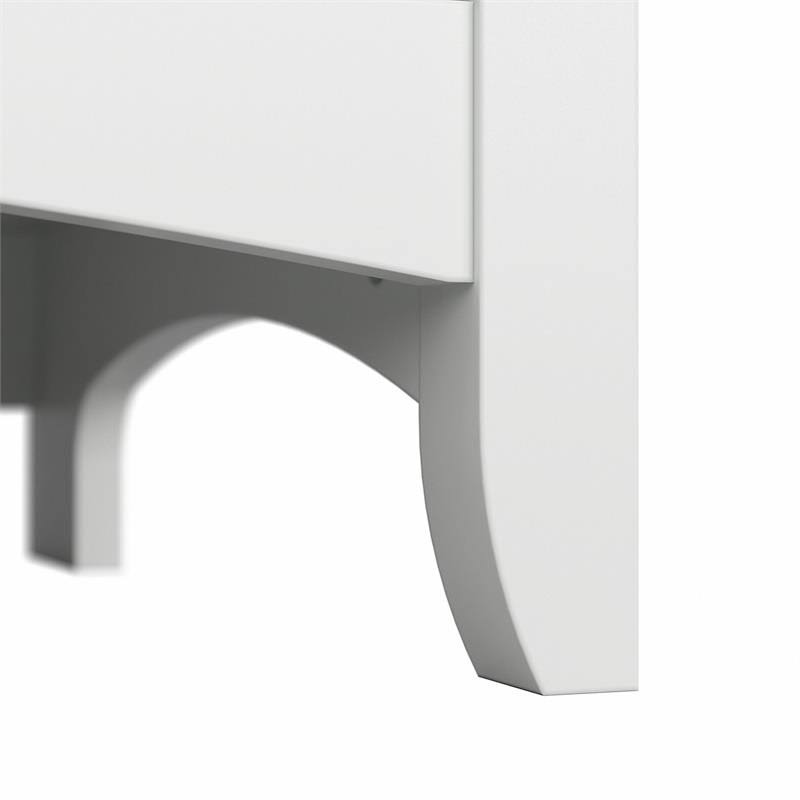 Pure White and Shiplap Gray 5 Shelf Bookcase Set of 2 H876