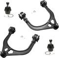 RWD Front Upper Control Arms + Lower Ball Joints 4pc Set A78359