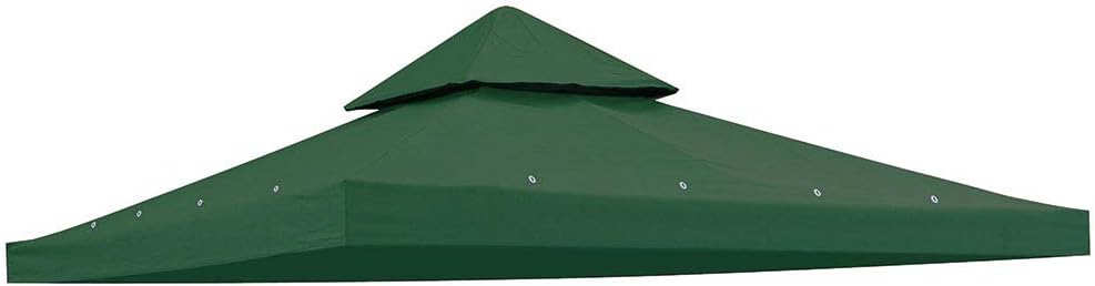 8'x8' Dark Green Gazebo Canopy Replacement Top Cover E585