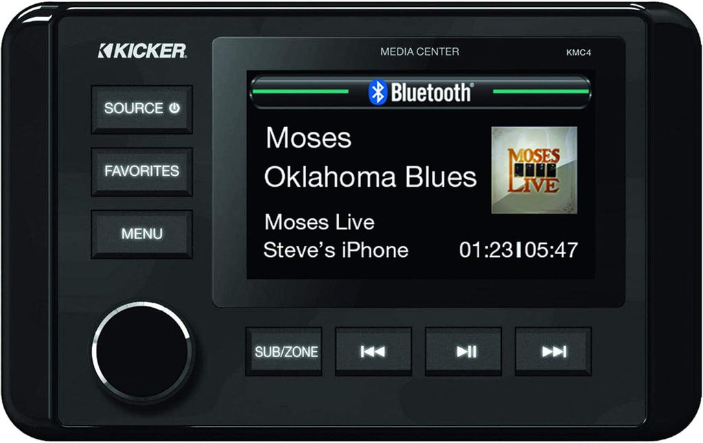 White Marine Radio with Dash Kit R948