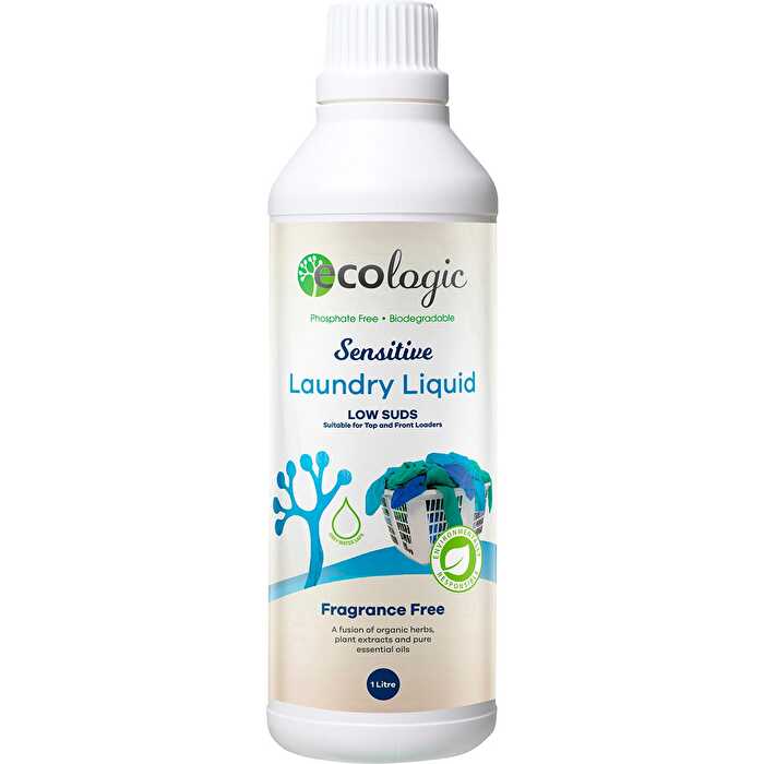Ecologic Laundry Liquid Sensitive 1000ml U2733