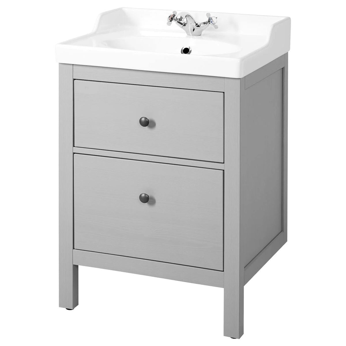 Sink Cabinet with 2 Drawers, Gray N31801