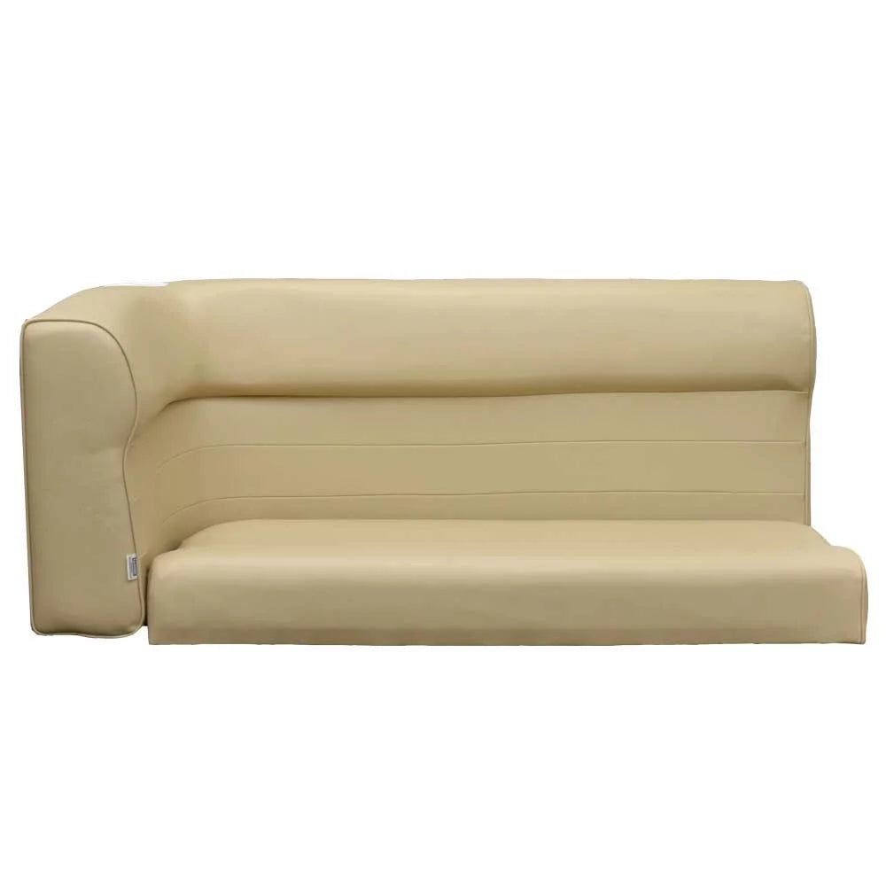 Beige Pontoon Boat Corner Couch Bench Seat H2423