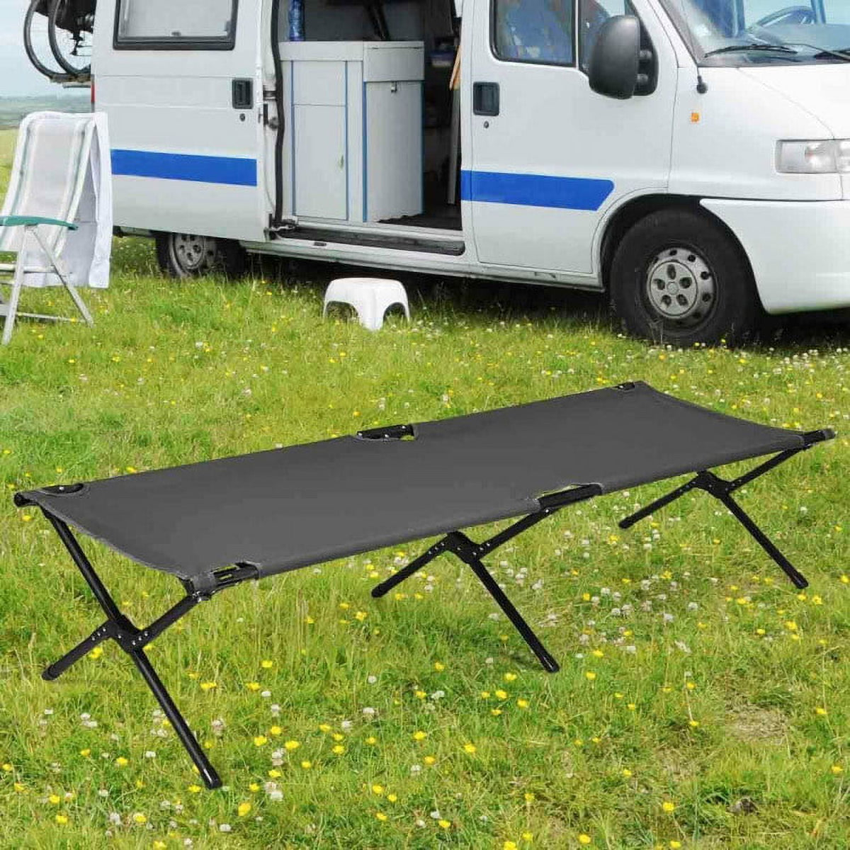 Portable Camping Cot with X-Shape Legs B304035