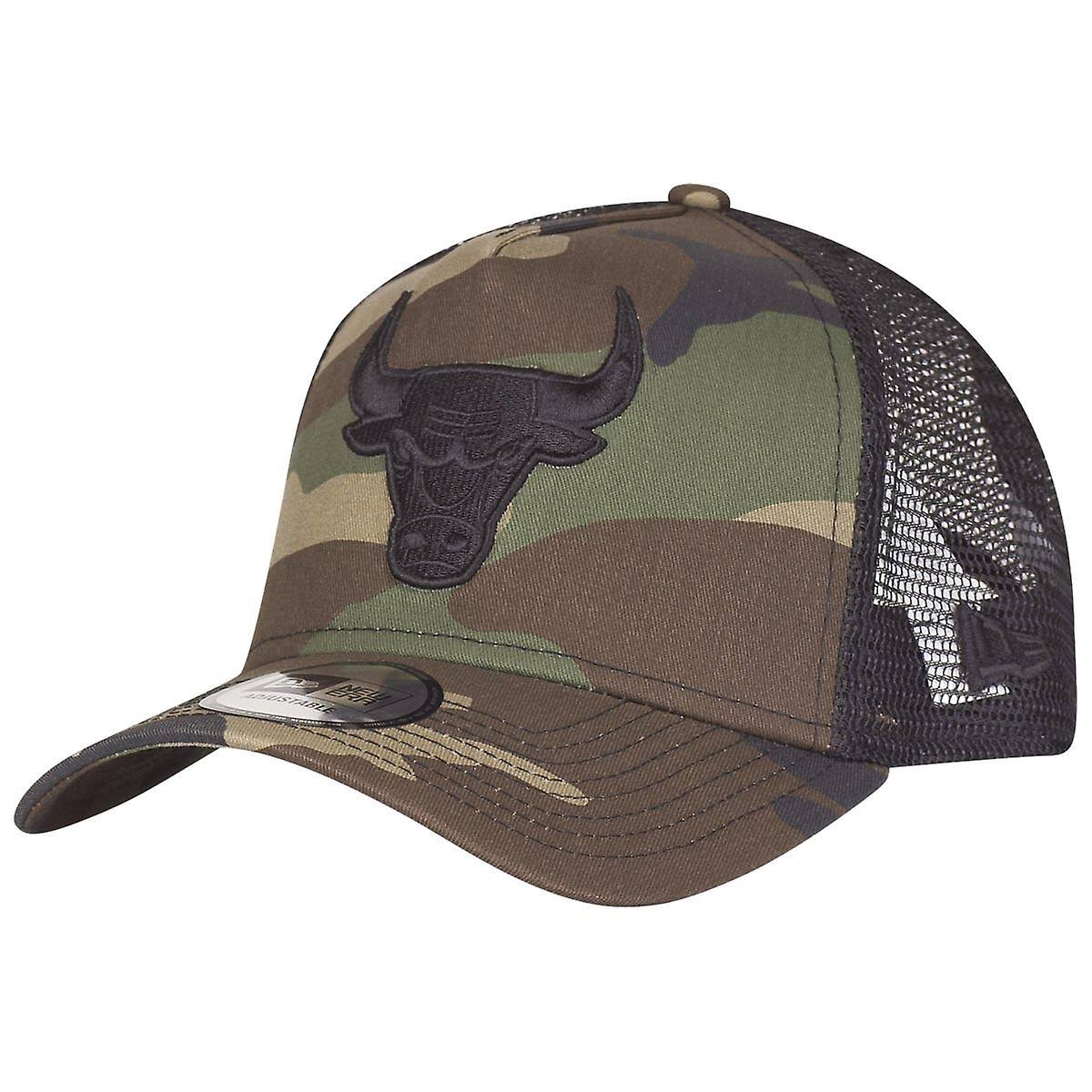 Adjustable Trucker Cap Wood Camo One Size M5761