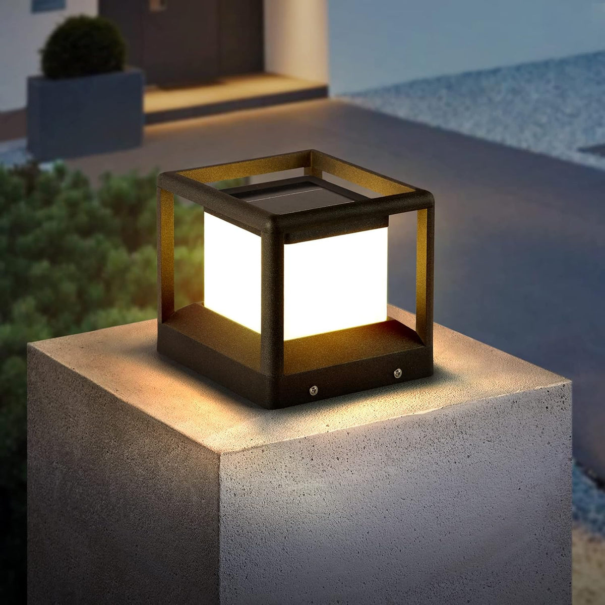 Solar Post Cap Light 3000K IP65 Waterproof S417237