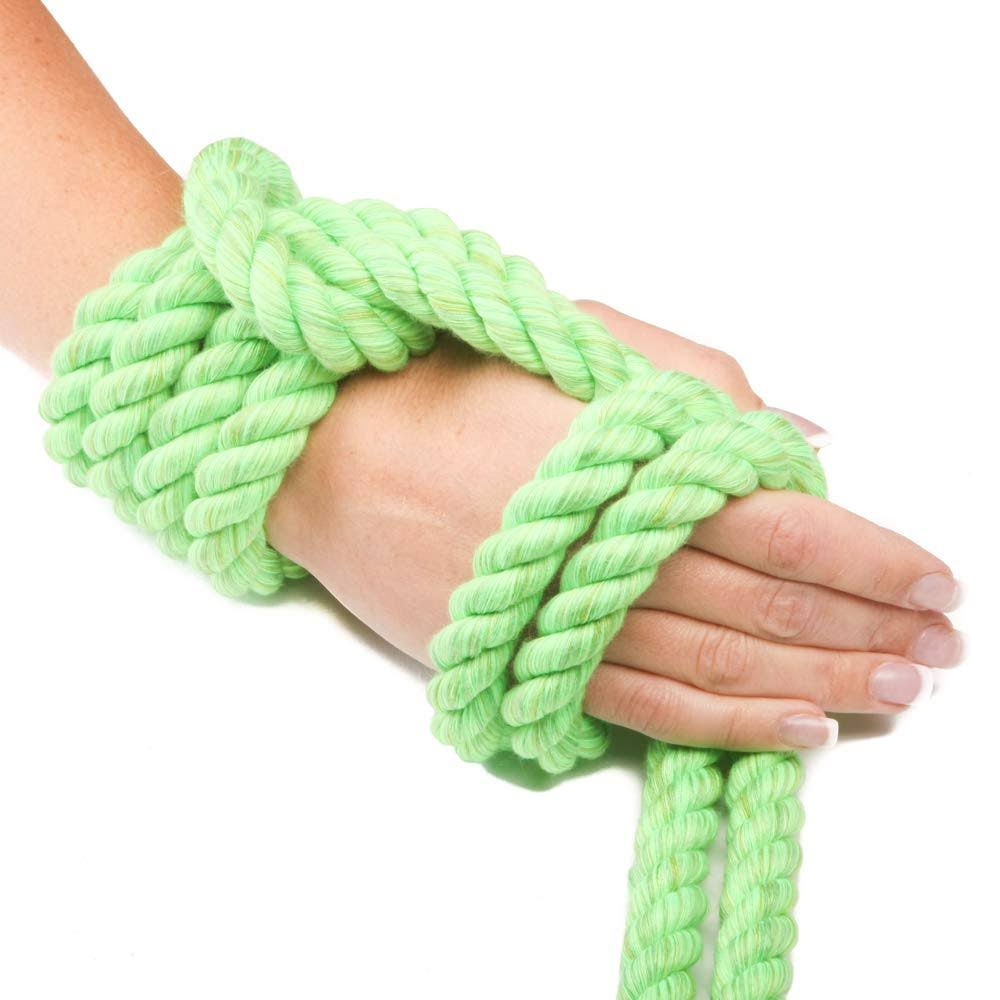 Natural Twisted Cotton Rope, 1/2 inch x 100 Feet G156