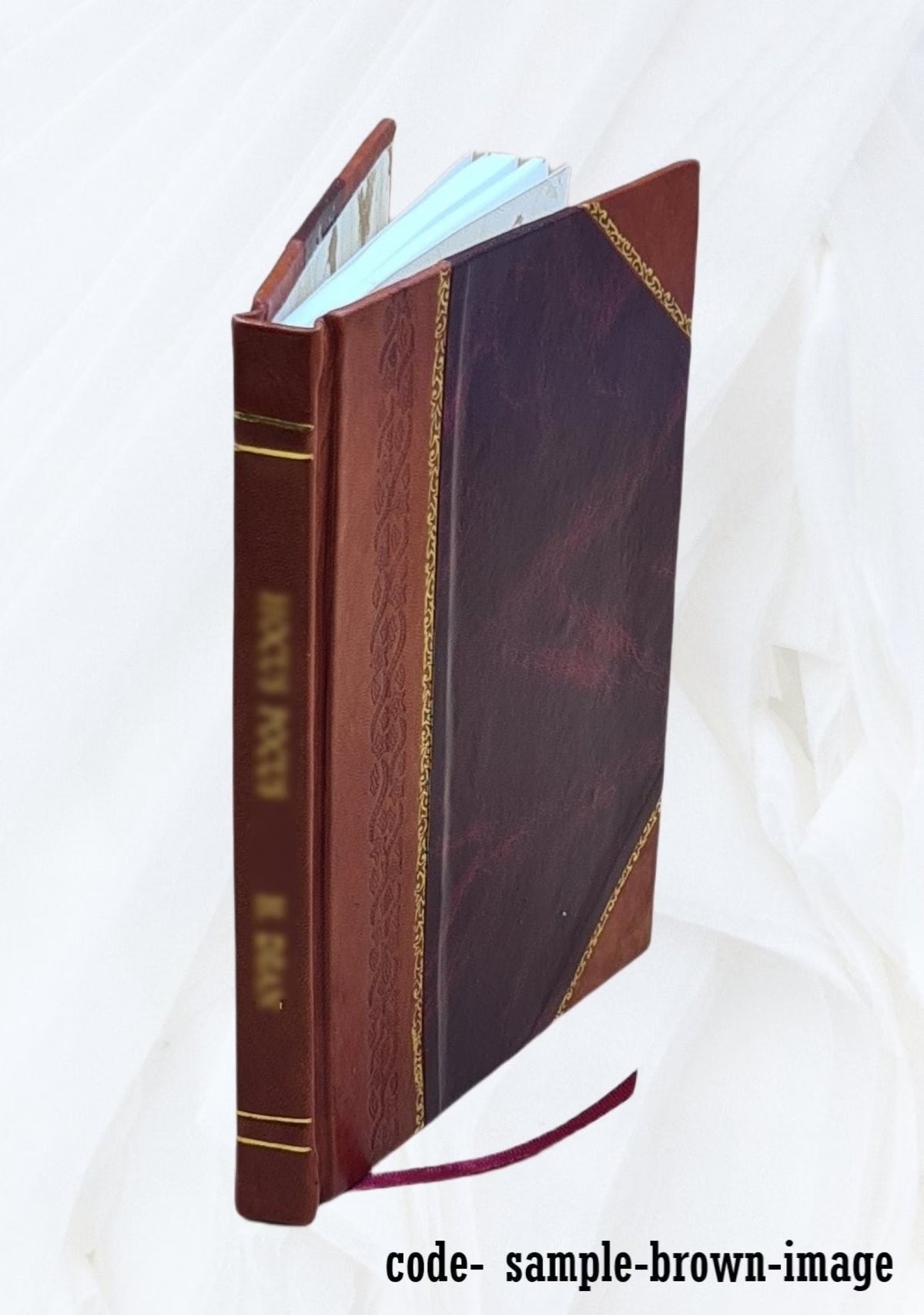 Leather Bound Business Records X281061