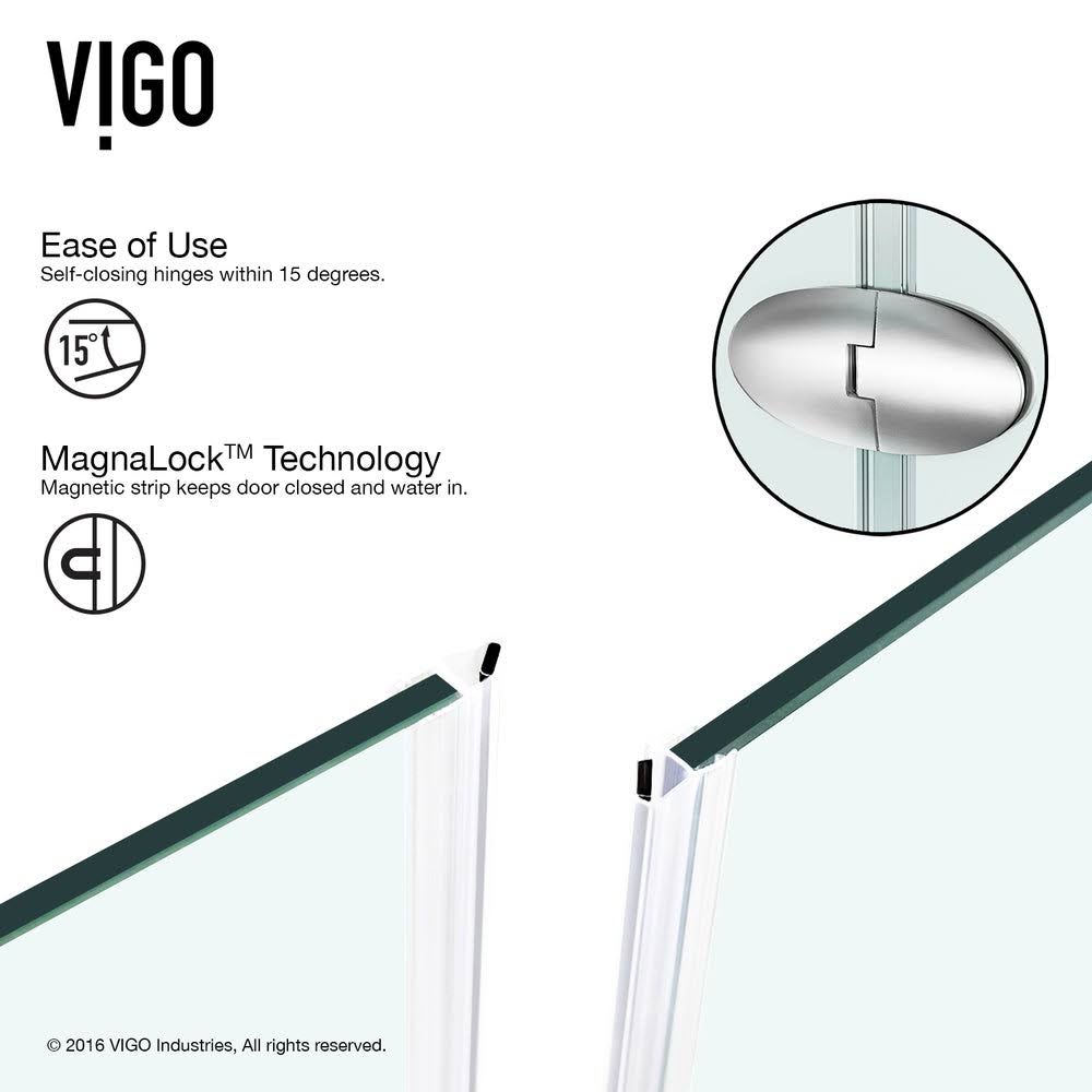 Frameless Neo-Angle Shower Enclosure C346
