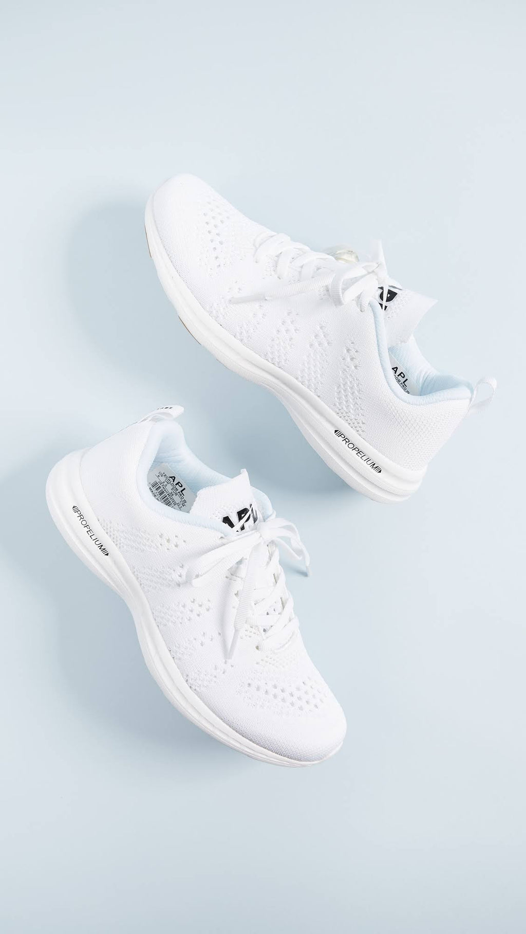 White Black Gum Techloom Shoes X7082
