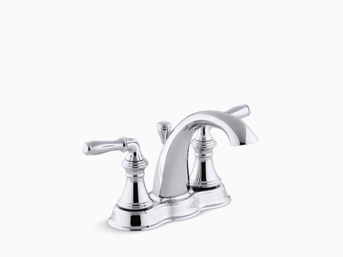 Polished Chrome Centerset Bathroom Faucet K21340