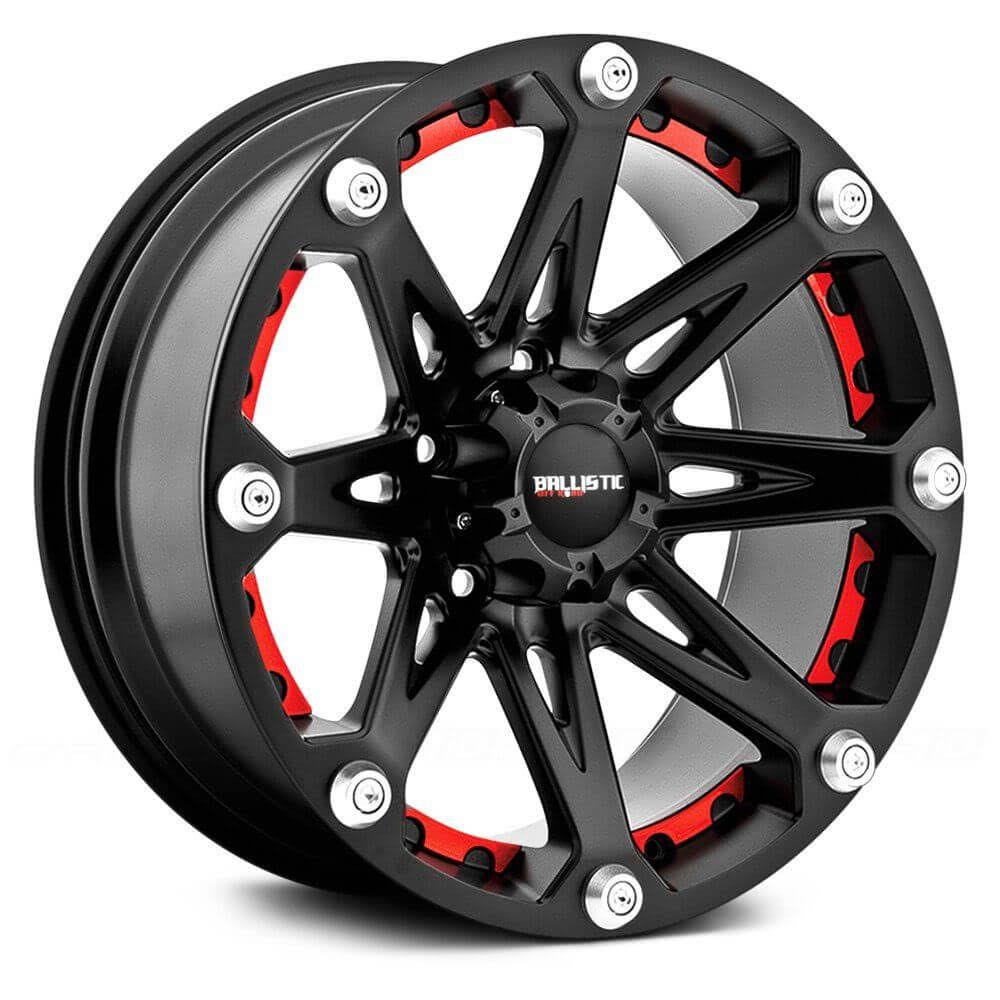 Flat Black 18x9 Wheel J409