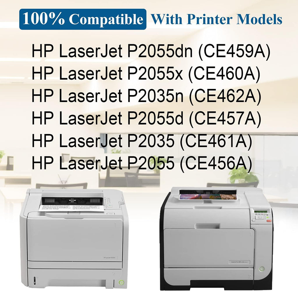 CE505A Compatible Black Toner Cartridge for HP P2055d P2035 P2055x P2035n P2055dn P2055 Printer W28670