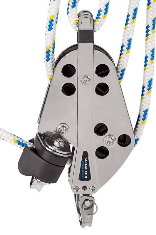 Stainless Fiddle Block with Cam and Becket M472395